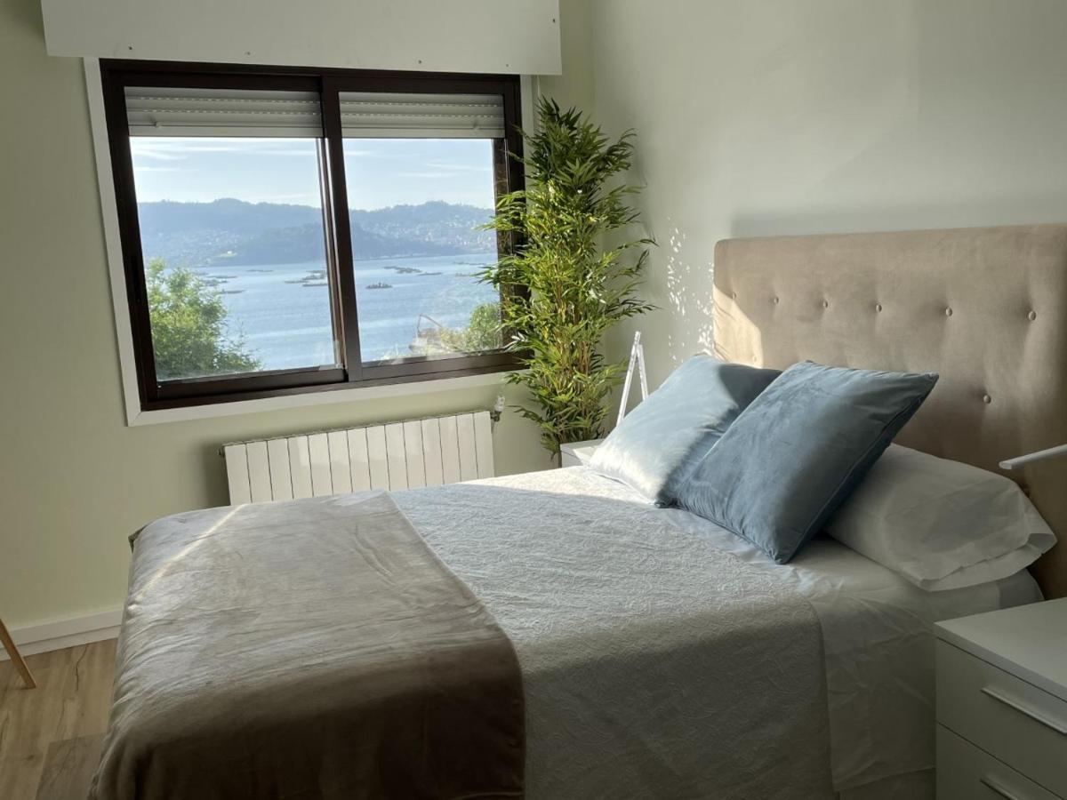 Apartmán Mirador Puerto Nautico, Con Parking Gratis, Moaña Exteriér fotografie
