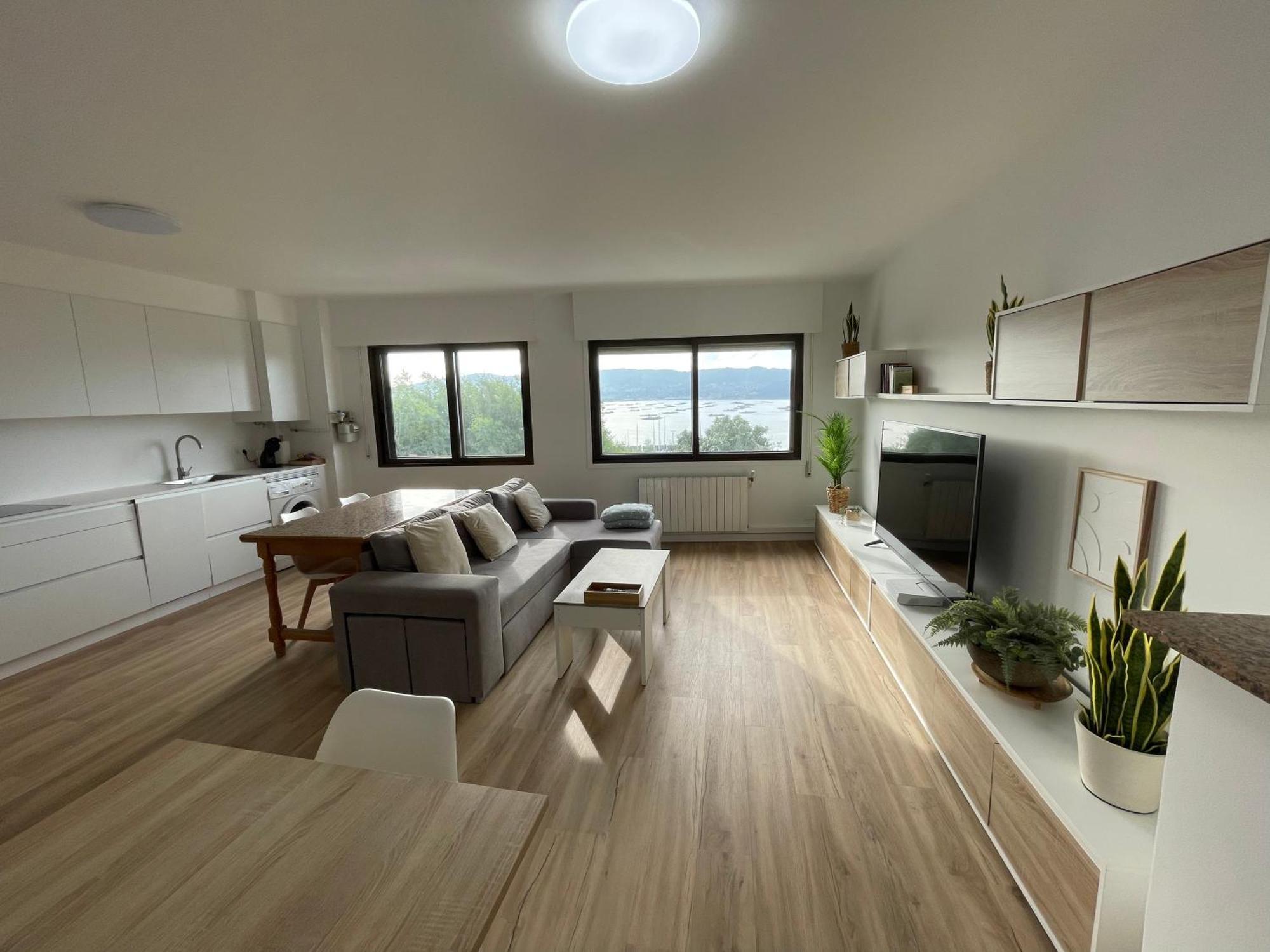 Apartmán Mirador Puerto Nautico, Con Parking Gratis, Moaña Exteriér fotografie