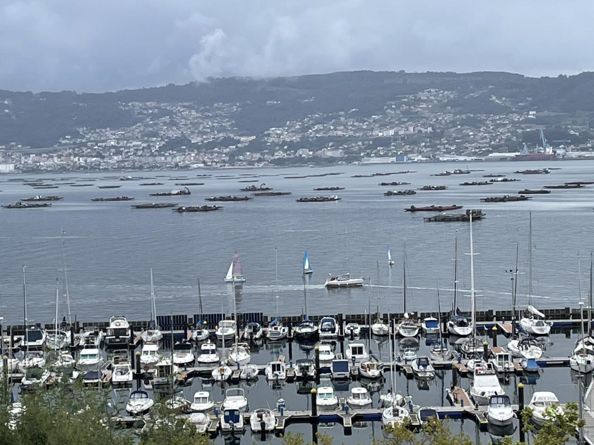 Apartmán Mirador Puerto Nautico, Con Parking Gratis, Moaña Exteriér fotografie